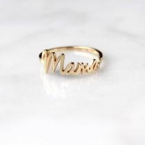 wedding photo - MAMA Diamond Ring
