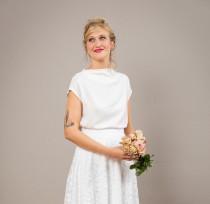 wedding photo - Wedding top Aennie in off-white