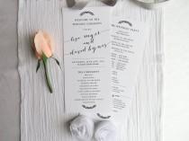 wedding photo - Wedding Programs  