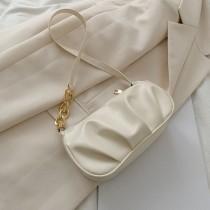 wedding photo - Soft Leather Bag, Simple Baguette Handbags, Vintage Baguette Bag, Small Bag, Shopping Bags, Underarm Bag, E-Girl Y2K Handbag, Y2K Bag