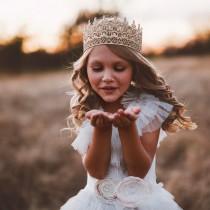 wedding photo - Sage REMASTERED full size lace crown 