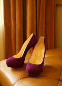 wedding photo - Христианские обувь Louboutin Свадебный ♥ шикарные и модные свадебные Туфли на высоких каблуках