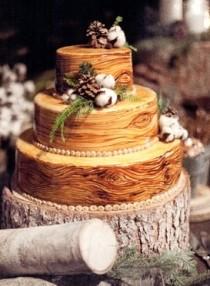 wedding photo - Сельский Свадебные торты