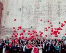 wedding photo - Вдохновленная: Воздушные шары в день свадьбы