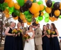 wedding photo - Éclectique Carnaval Themed Wedding Tennessee