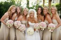 wedding photo - Захватывающие дух Bridesmaids