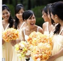 wedding photo -  يانع اللون الأصفر لوحات الزفاف