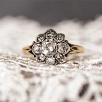 wedding photo - Antique Wedding Ring ♥ Vintage Wedding Ring 