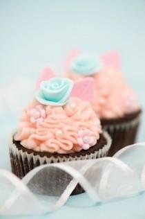 wedding photo - Cupakes الزفاف لذيذ محلية الصنع الكعك الزفاف ♥