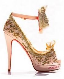 wedding photo - Chic и модные розовые свадебные Высокий каблук Насосы ♥ Мария-Антуанетта обувь коллекции