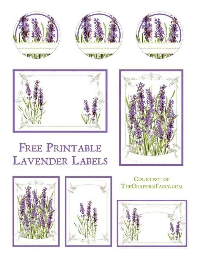 Wedding Theme - Lavender Labels Printable #2139029 - Weddbook