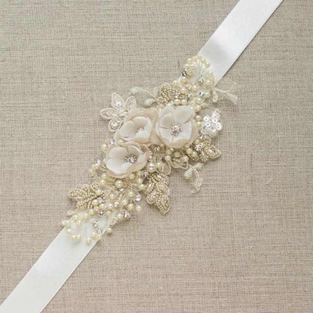 Unique Wedding Dress Sashes Belts 3