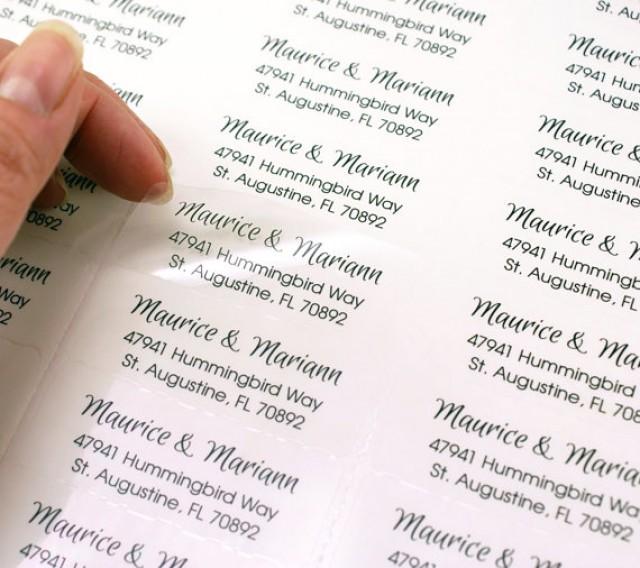 Fancy Address Labels For Wedding Invitations 4