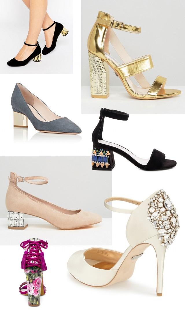 Our Favorite Shoes With Statement Heels - Weddbook