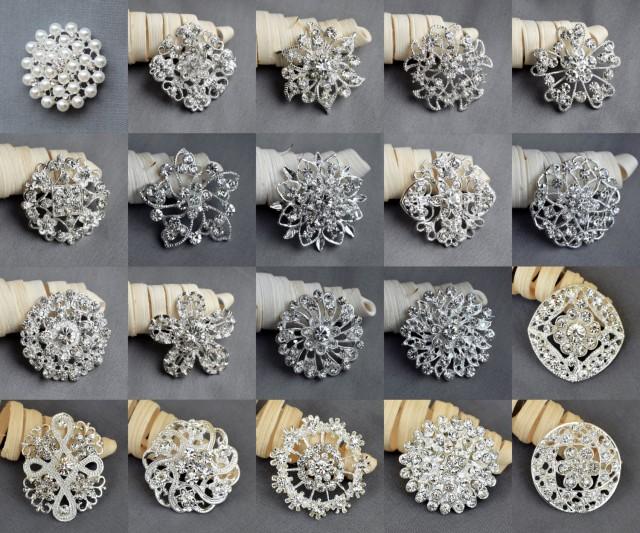 Brooch Wedding Invitations 8