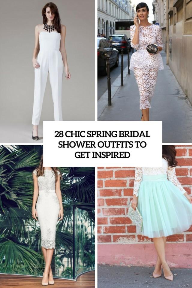 28 Chic Spring Bridal Shower Outfits To Get Inspired - Weddingomania ...