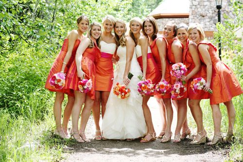 Orange Wedding - Orange Wedding Inspiration #2073935 - Weddbook