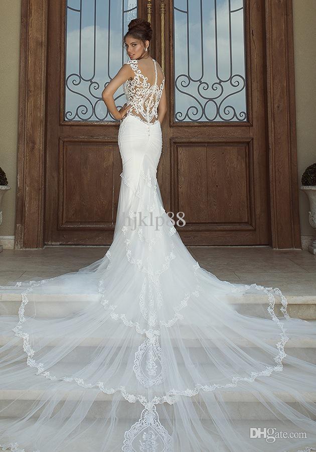 2017 Hot New Y Mermaid Embroidery Lique Galia Lahav Graceful 2017 Hot New Y Mermaid Embroidery Lique Galia Lahav Graceful White Ivory Lace Wedding Dresses Backless Bridal Gown Online With 129 24 Piece On