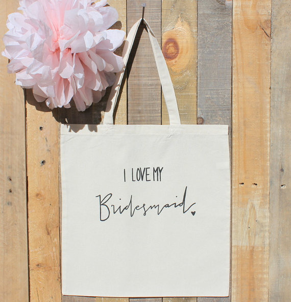 Bridesmaid - Bridal Party Gift Bag For The Bridesmaid #2240303 - Weddbook
