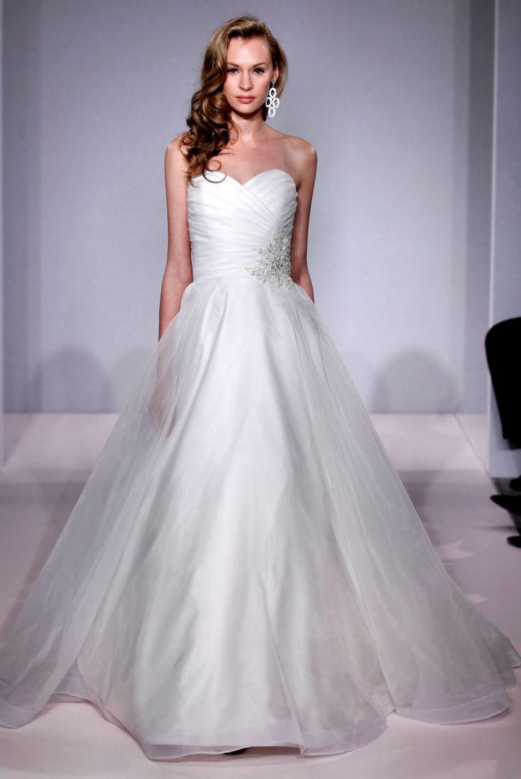 Dress - Strapless Wedding Dress Inspiration #2264235 - Weddbook