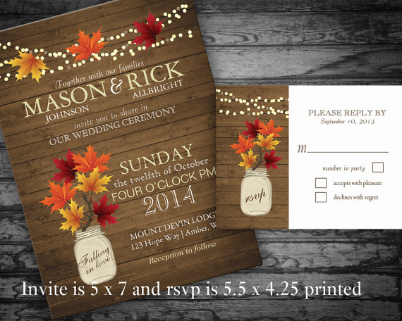 Invitation Rustic Fall Wedding Invitations 2280560 Weddbook Rustic Fall Wedding Invitations