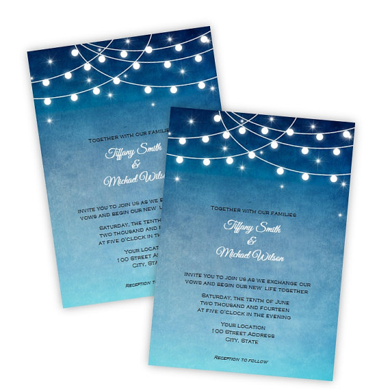 Wedding Invitation Lights At Night Diy Printable Template Microsoft Word File 2341380 Weddbook - Paper Lanterns Diy Wedding Invitation