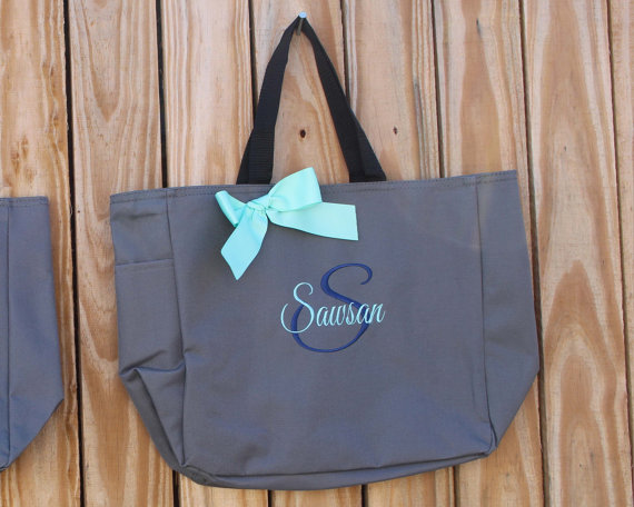 11 Personalized Bridesmaid Tote Bags Personalized Tote, Bridesmaids ...