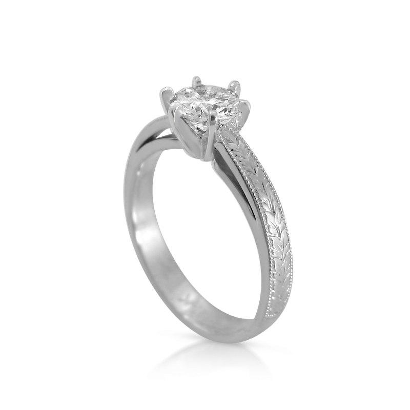 Royal Engagement Ring, Diamond Rings For Women, Solitaire Engagenet ...