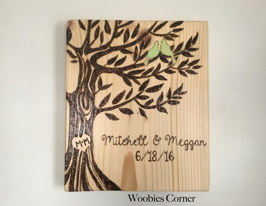 Personalized Wedding Gift Custom Wedding Sign Rustic 