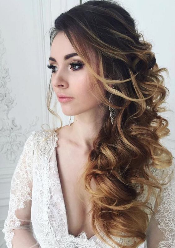 Long Hairstyles For Wedding