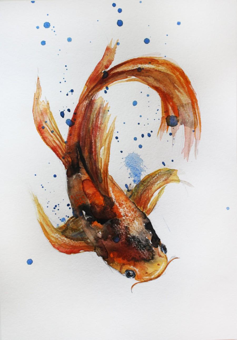 original-watercolor-painting-koi-fish-gold-fish-sea-children-room-art-goldfish-mother39s-day-girt-ocean-shubunkin-art-ooak.jpg