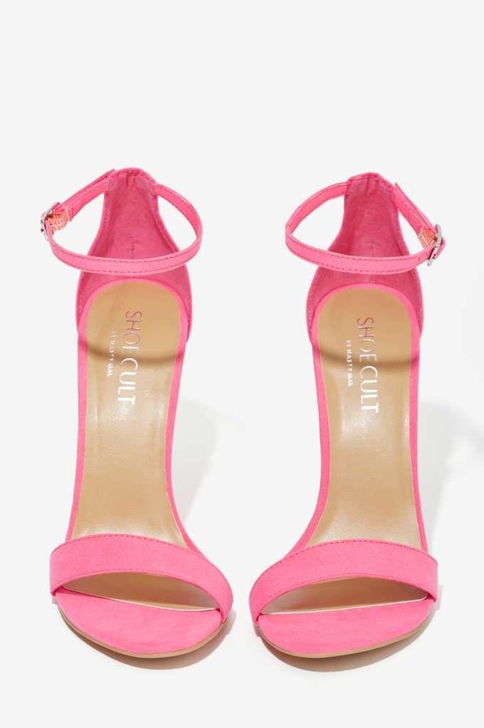 Shoe - Nasty Gal Adore Heel - Pink #2576202 - Weddbook