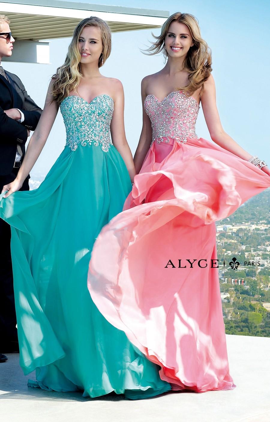 Alyce Paris - 6409 - Elegant Evening Dresses #2582008 - Weddbook