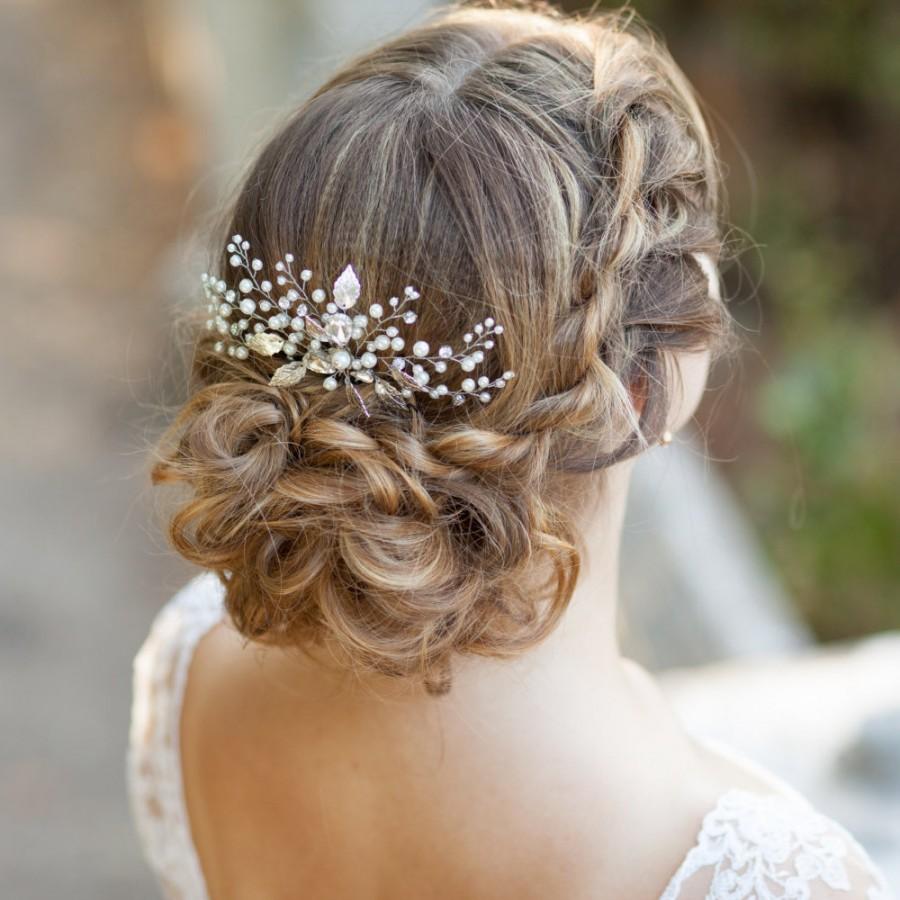 Pearl Bridal Hair Comb Wedding Hair Comb Decorative Hair Comb Pearl ...