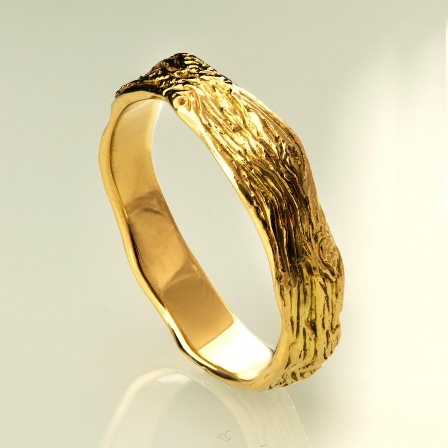 Twig Ring No.6 - 14K Gold Ring, Wedding Ring, Wedding Band, Games Of ...