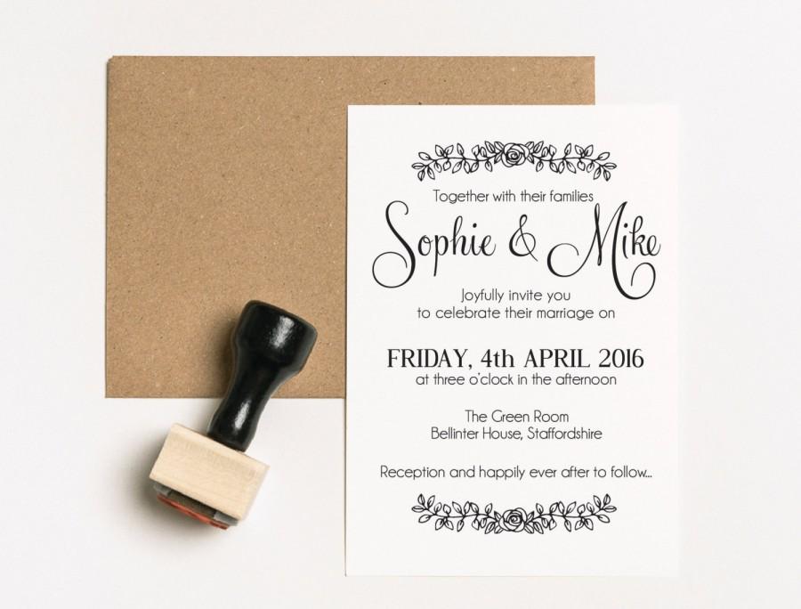 Wedding Invitation Suite Stamp Set Save The Wedding Invitation Suite Stamp Set Save The Date Engagement Rubber 03 007