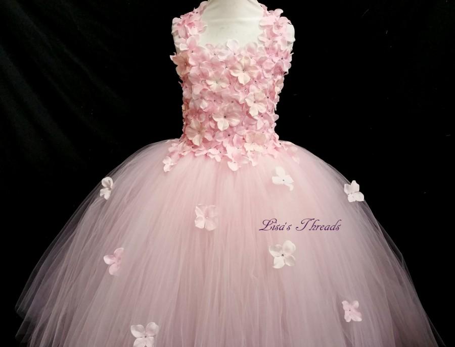 Buy > light pink flower girl dress > in stock