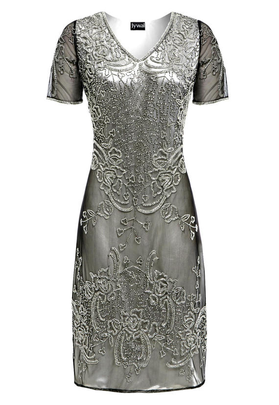 Linda Embellished Shift Dress, 1920s Great Gatsby Style Dress ...
