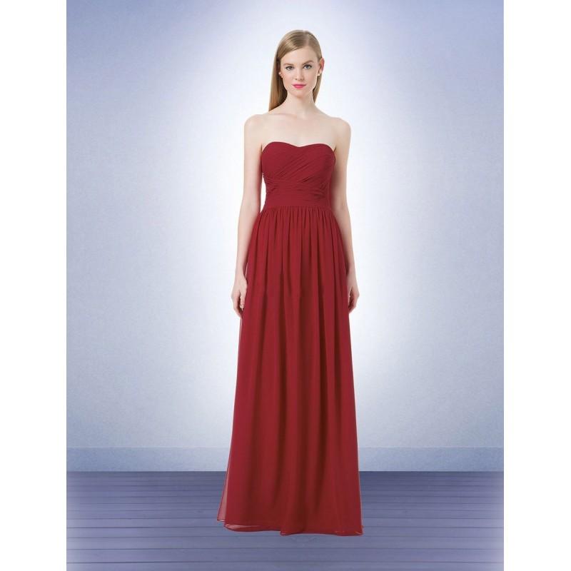 Bill Levkoff 1212 Bridesmaid Dress - A Line, Drop Waist Bridesmaids ...