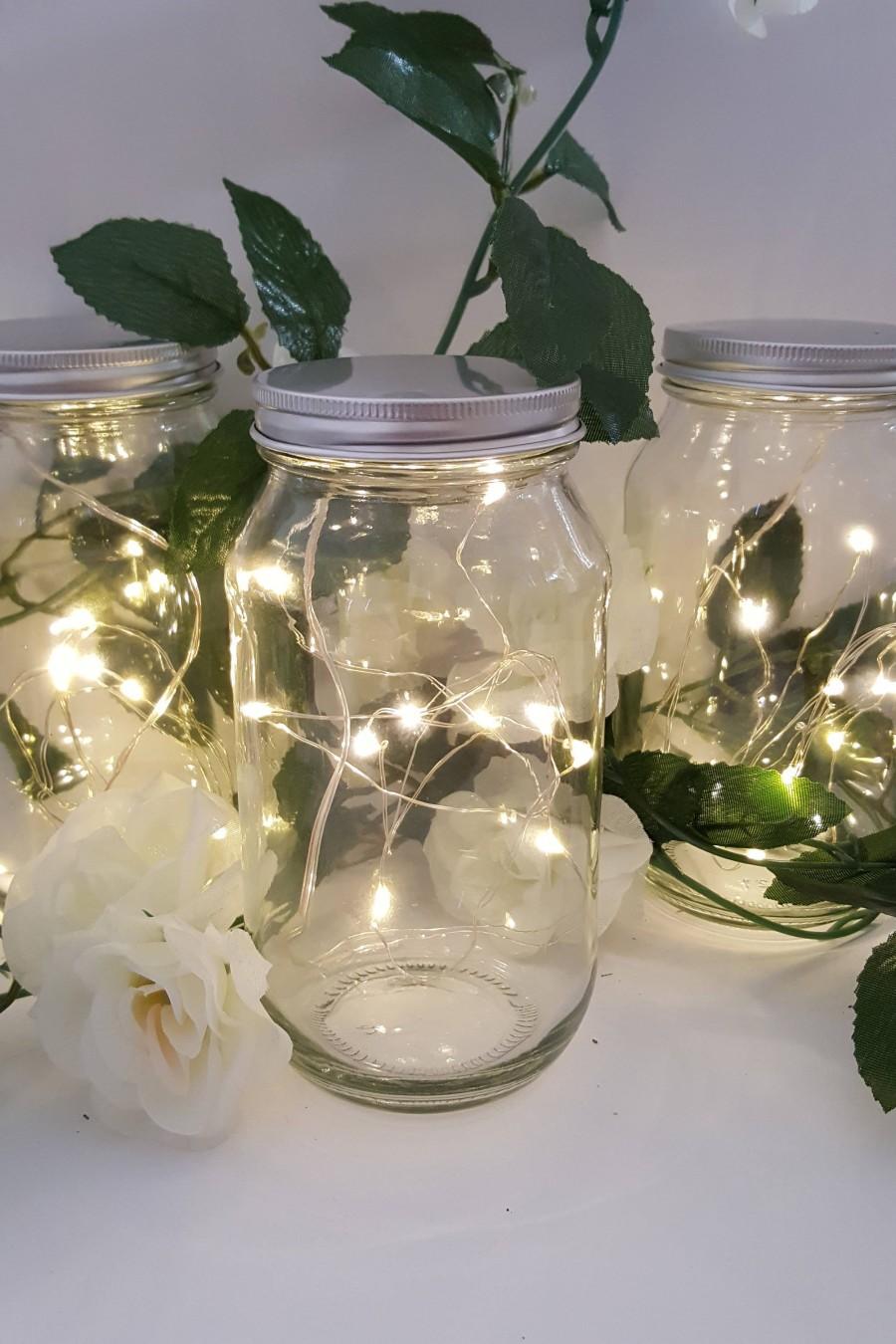 5 Sets Warm White Micro Led Seed Vine Vase Lights Wedding