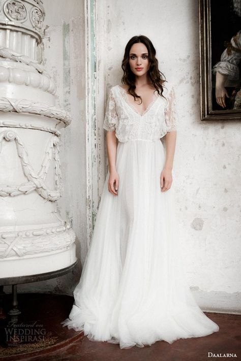 20 Gorgeous Wedding Dresses With Flutter Sleeves #2737055 - Weddbook