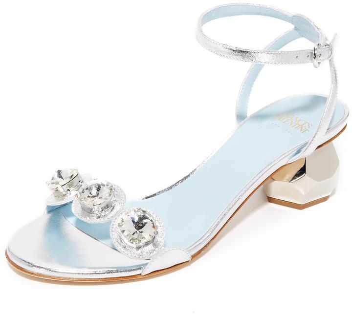 Frances Valentine Beatrix Crystal City Sandals #2788401 - Weddbook