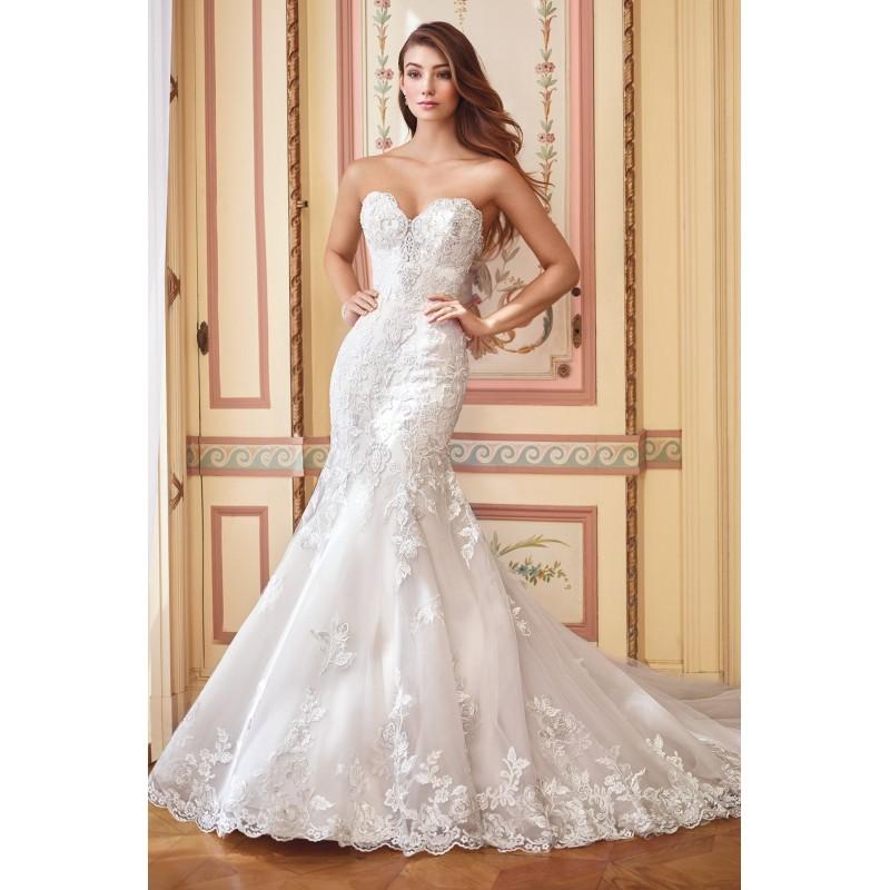 Style 117284 By David Tutera For Mon Cheri - Ivory Champagne Lace Tulle ...