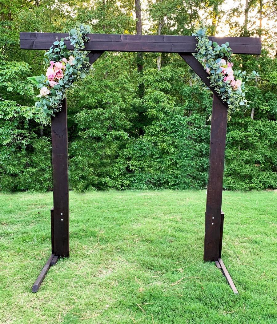 Reversible Wedding Wood Arch Rustic Arbor For DIY Wedding Backdrop ...